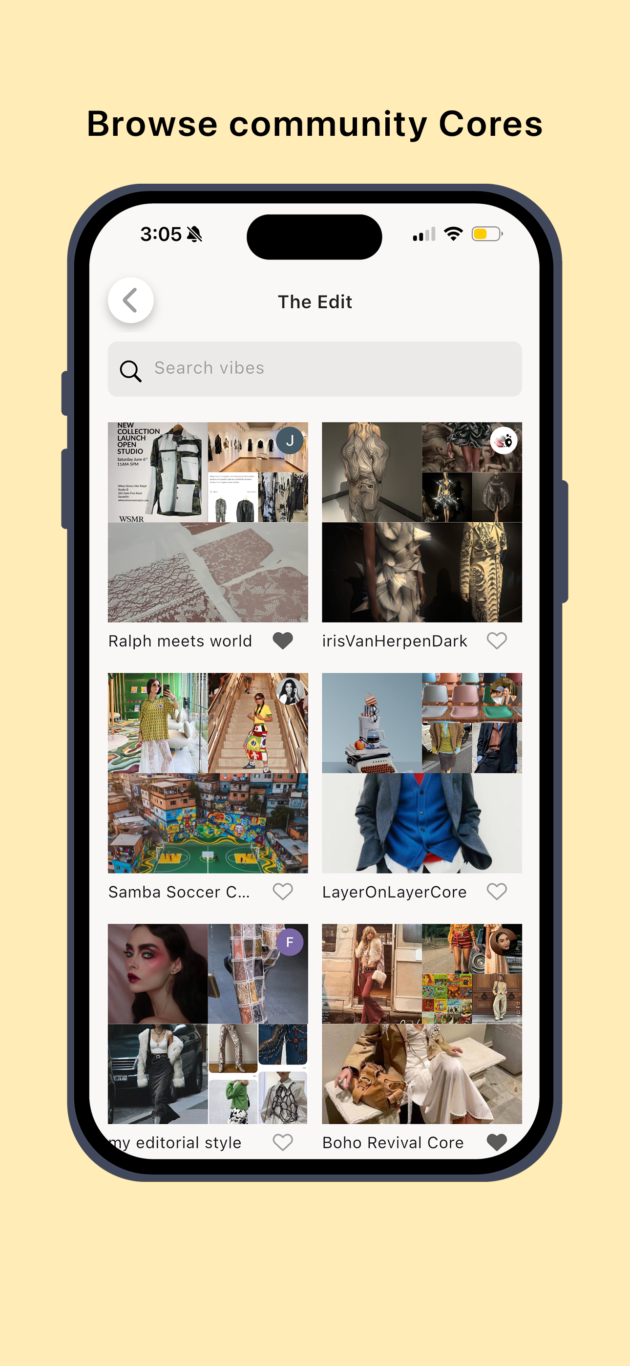 meCore app: Browse community Cores